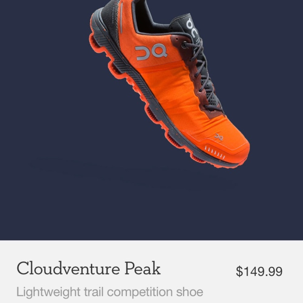 Cloudventure Peak Athletic Shoes